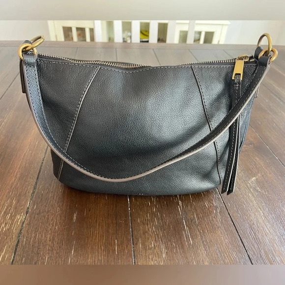 Fossil leather shoulder bag - Picture 6 of 12
